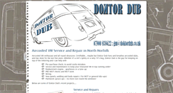 Desktop Screenshot of doktordub.co.uk